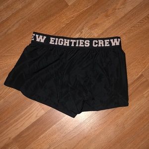 H&M Windbreaker shorts/swim shorts black